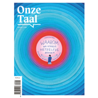 Mei/juni 2026 Onze Taal (nr. 3)