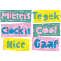 Set 6 generatietaalkaarten